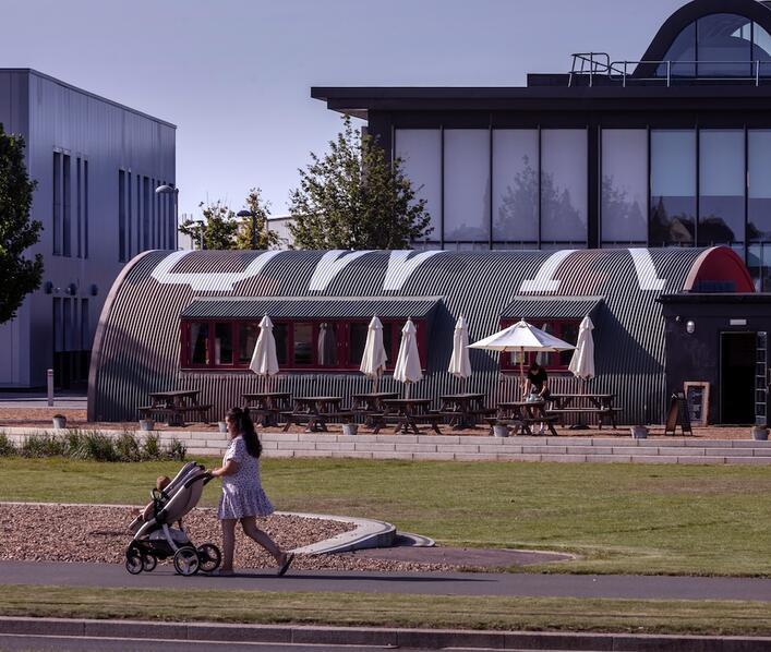 An active place Alconbury Weald